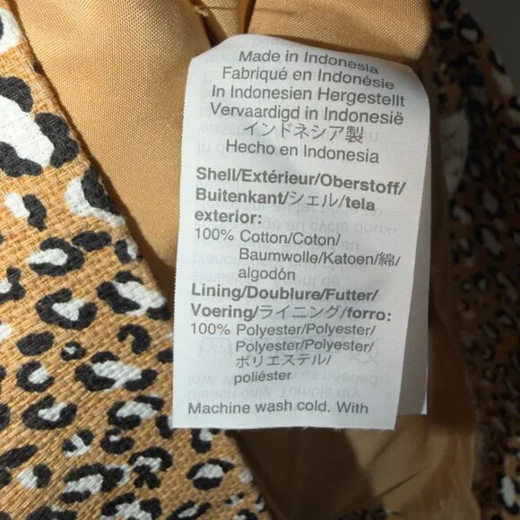 J.Crew Size 4 Leopard Print Sleeveless Sheath Dress - Picture 6 of 7